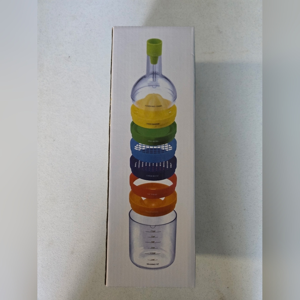 Source Unknown Multi-Color Kitchen Tool Set